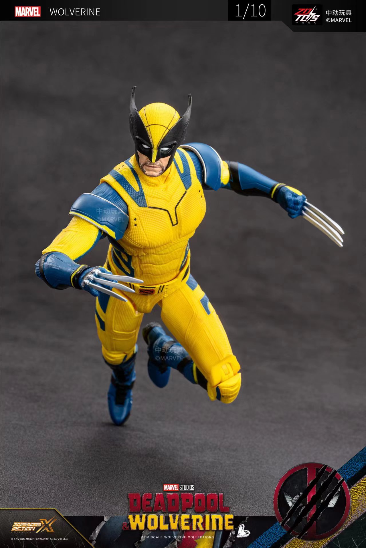 ZDTDS Дэдпул и Росомаха, Люди  – обзор и цена Model Kit Wolverine