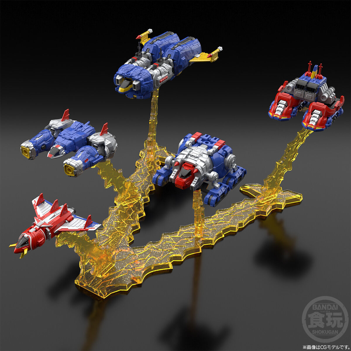В наличии BANDAI SMP PB LIMITE – обзор и цена Model Kit Voltron