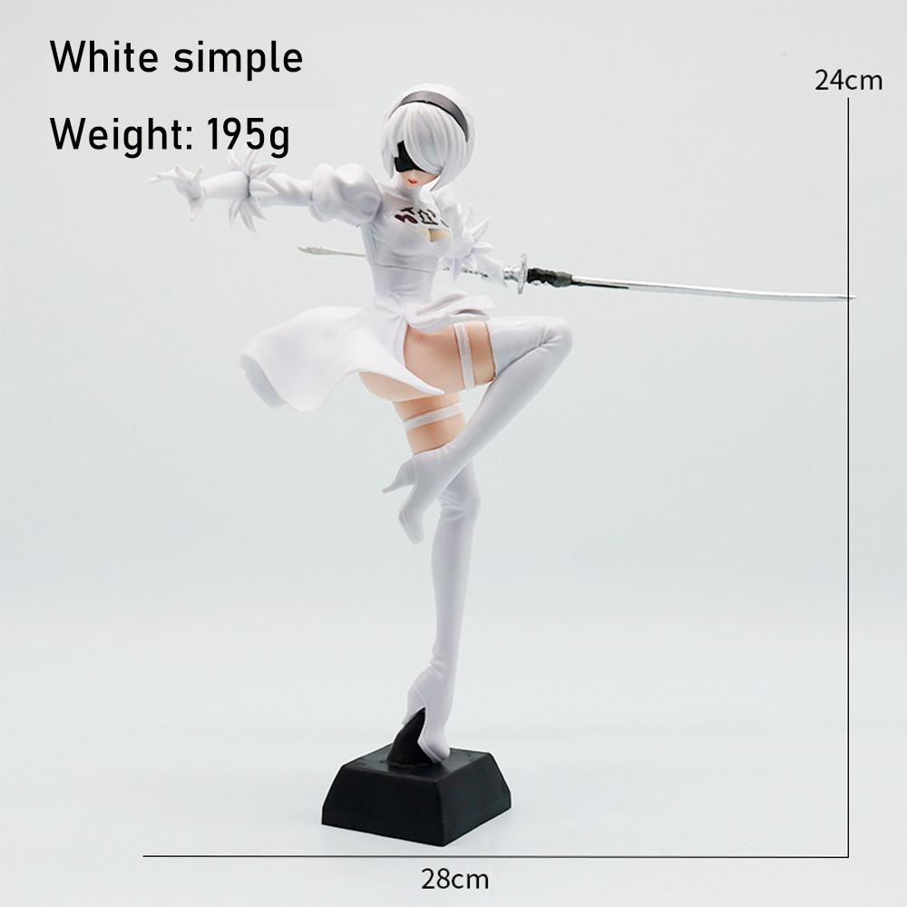 Тип B №2, черно-белая версия.  – обзор и цена Model Kit Nier Automata