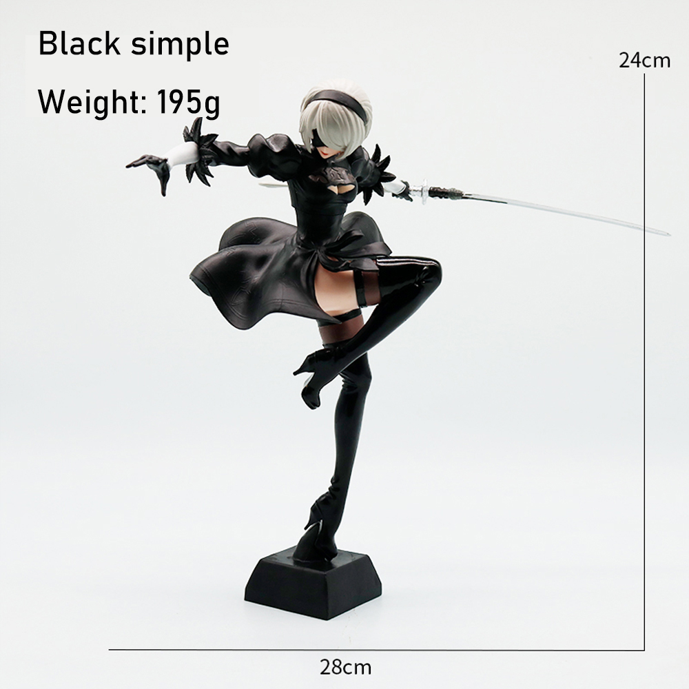 Тип B №2, черно-белая версия.  – обзор и цена Model Kit Nier Automata