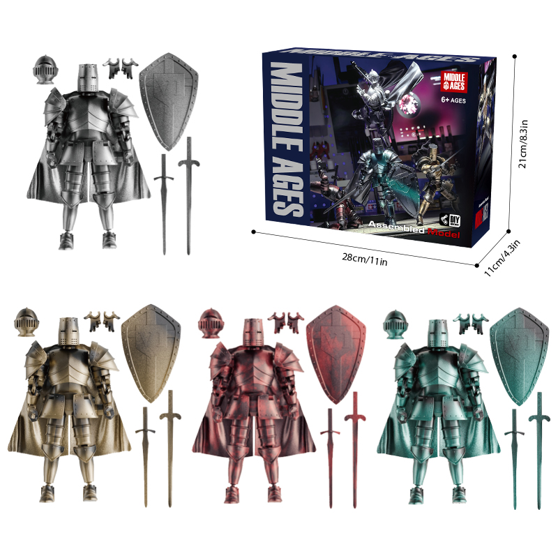 Средневековый рыцарь: многофун – обзор и цена Model Kit Action Figure