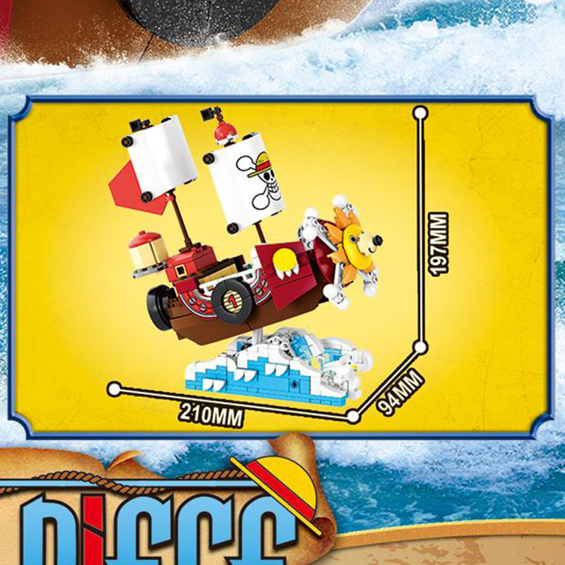 Конструктор «Пиратский корабль – обзор и цена Model Kit One Piece Ship