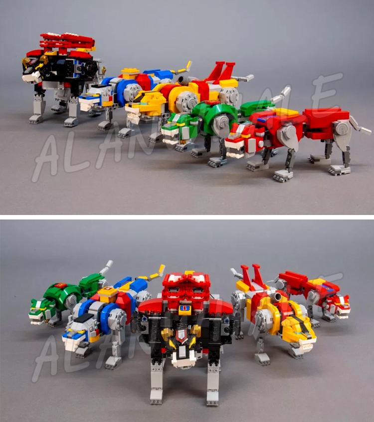 2321 шт. идеи Voltron Super Ro – обзор и цена Model Kit Voltron