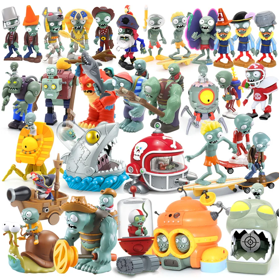 Набор игрушек Plants Vs Zombie – обзор и цена Model Kit Zombie