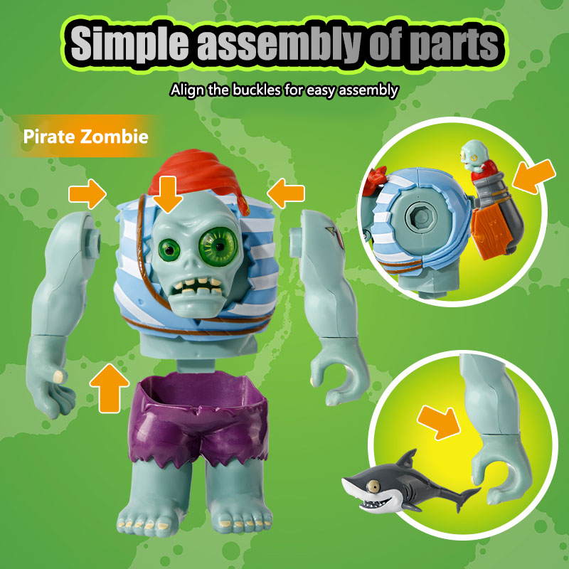 Набор для сборки гигантского з – обзор и цена Model Kit Zombie
