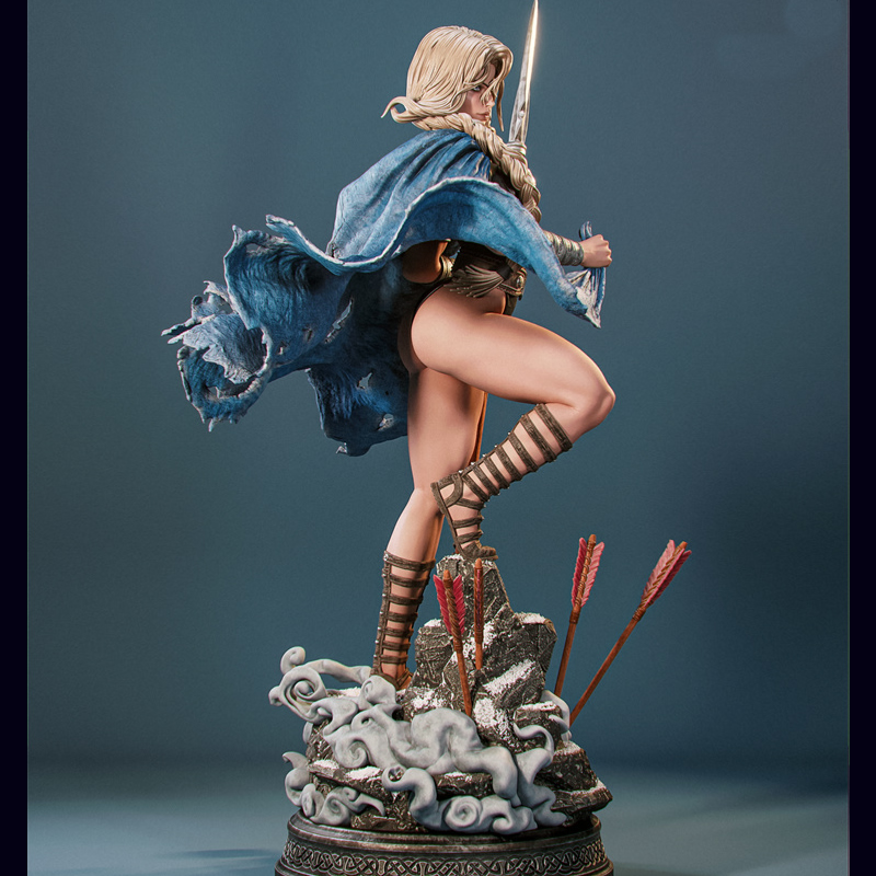 2 стиля игровых персонажей 667 – обзор и цена Model Kit Valkyrie