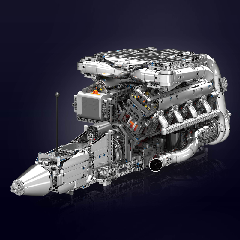 Mold King 10168 V8 Twin Turbo  – обзор и цена Model Kit V8