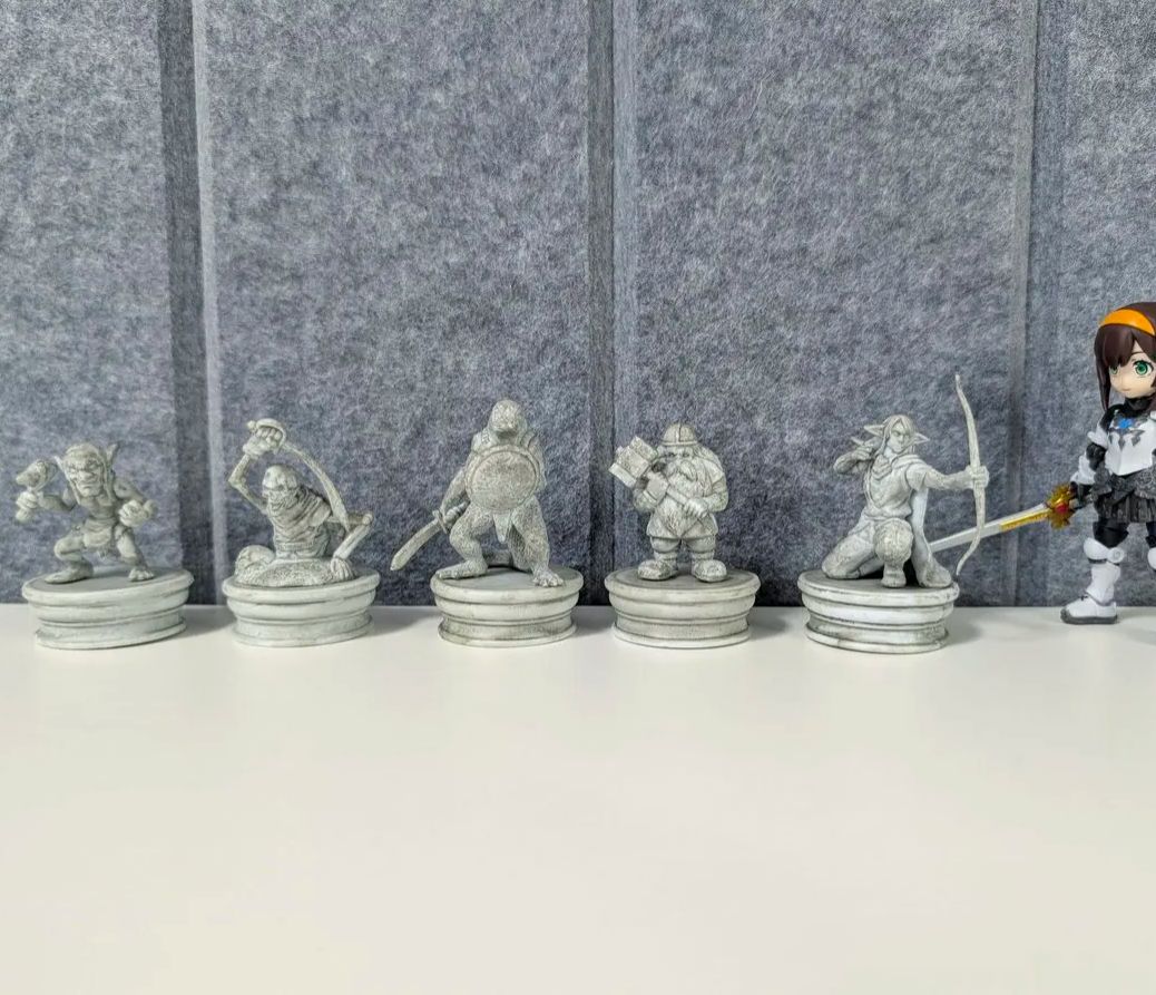 Коллекционные фигурки Yell: Мо – обзор и цена Model Figure Base