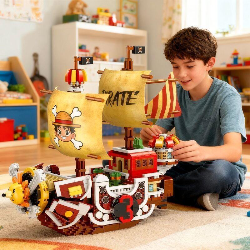 Новый конструктор One Piece: К – обзор и цена Model Kit One Piece Ship