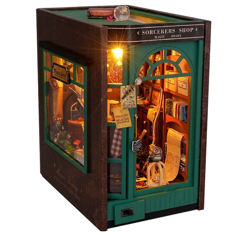 DIY книжный уголок, наборы пол – обзор и цена Model Kit Japan Shop