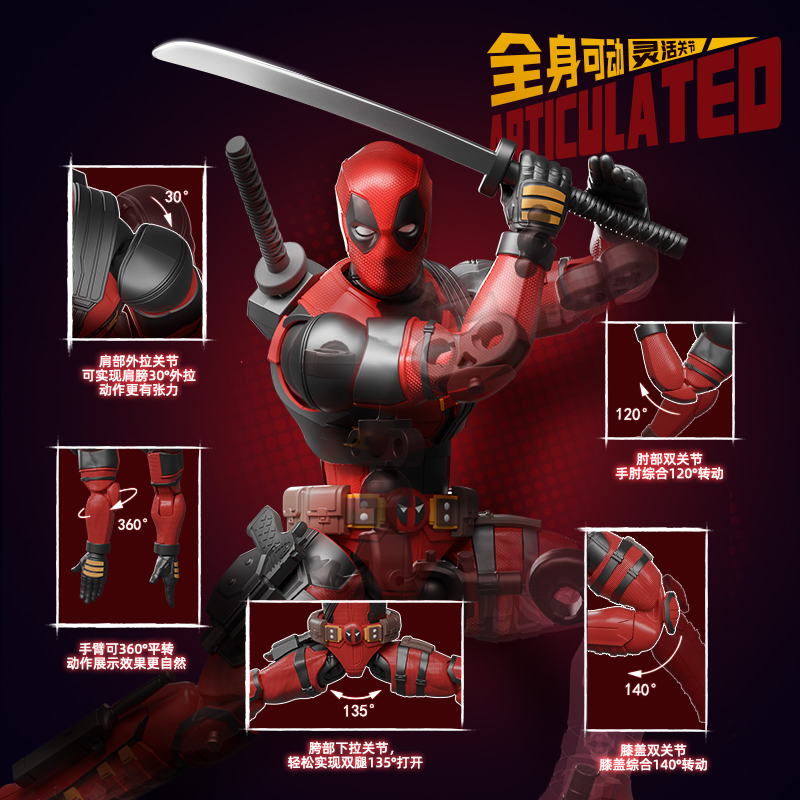 BLOKEES, оригинальная фигурка  – обзор и цена Model Kit Wolverine