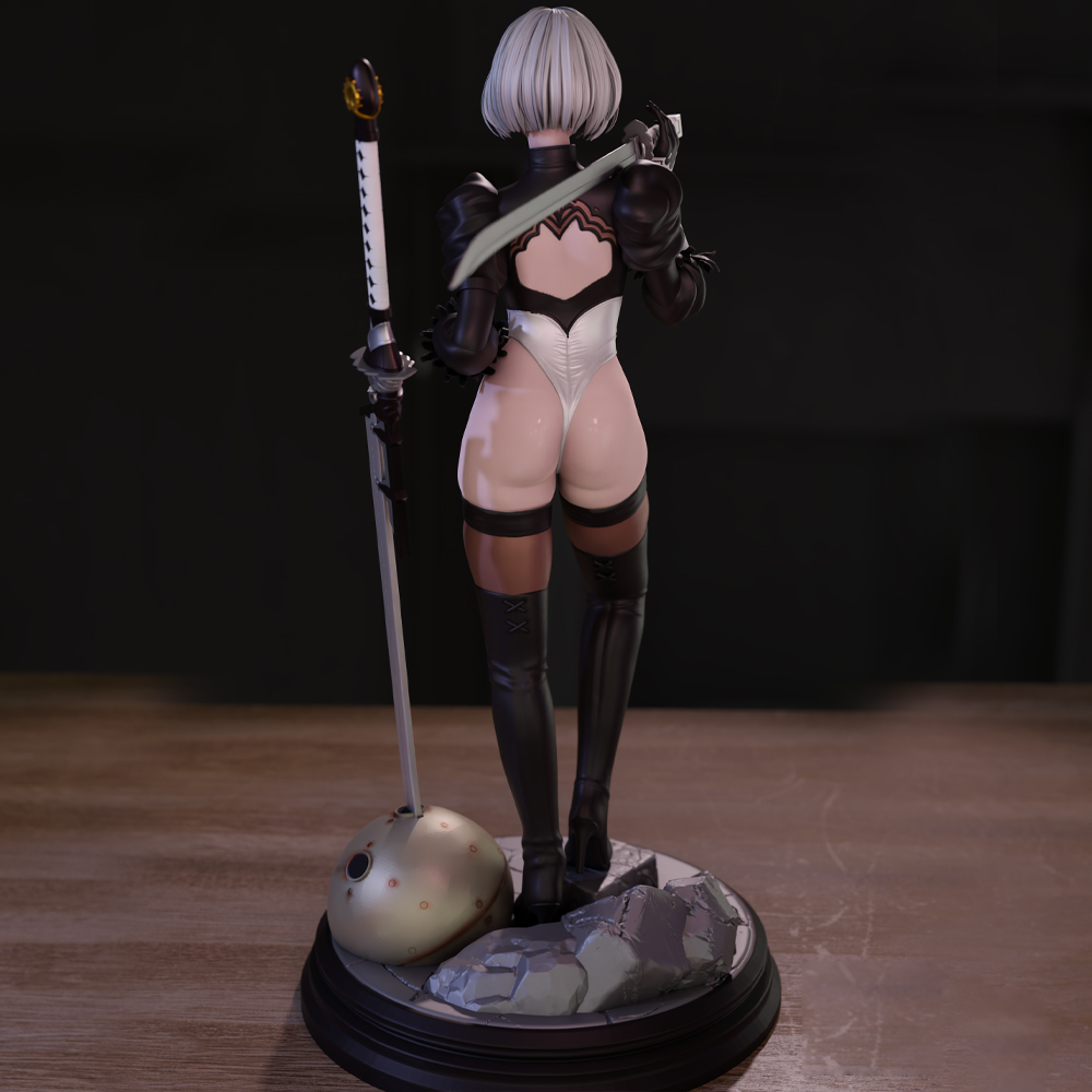 Модель 3d печати 1/24, комплек – обзор и цена Model Kit Nier Automata